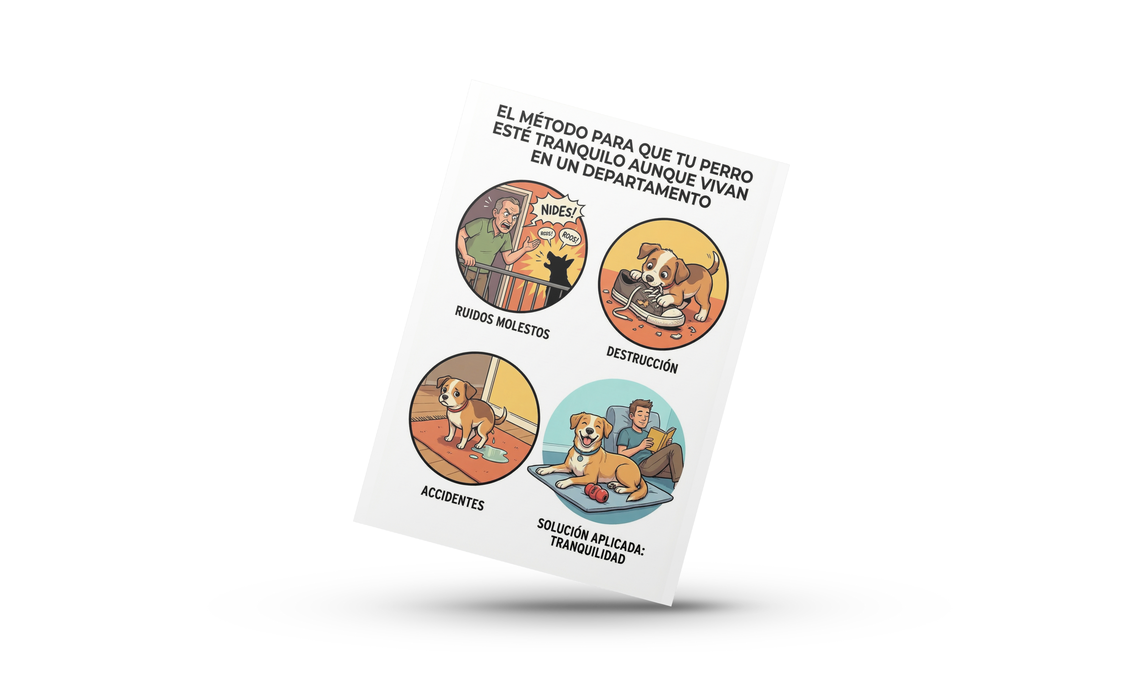 El método para que tu perro esté tranquilo aunque vivan en un departamento